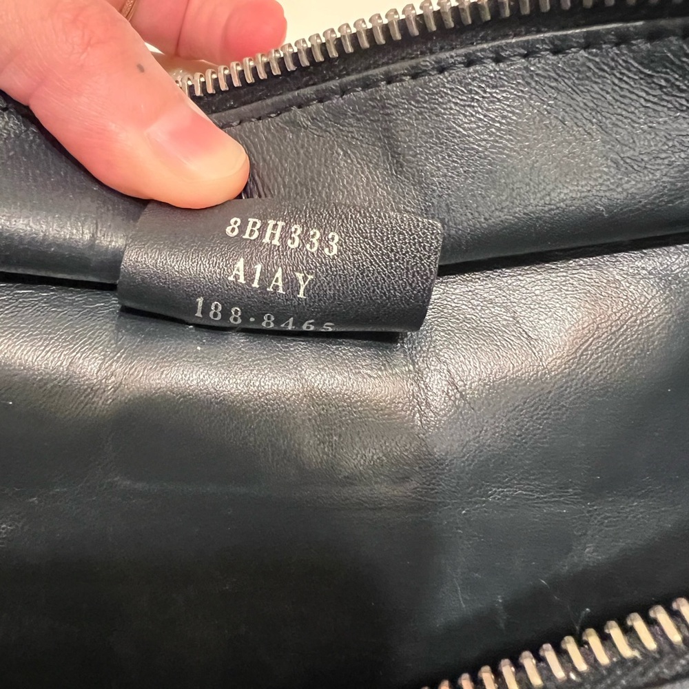 Fendi 3Jours navy blue leather mini bag - Picture 8 of 12